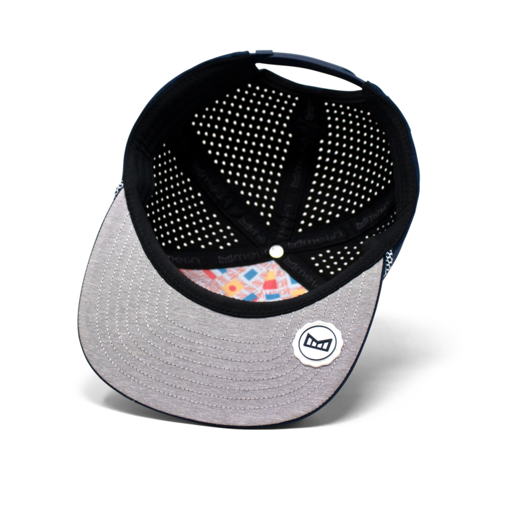 Melin Hydro Coronado Anchored Snapback Hat | Navy
