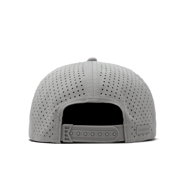 Melin Hydro Coronado Brick Snapback Hat | Heather Grey