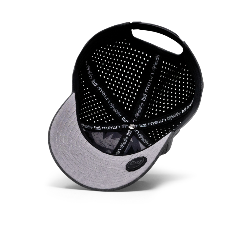 Melin Melin AGame Icon Hydro Snapback Hat | Heather Charcoal