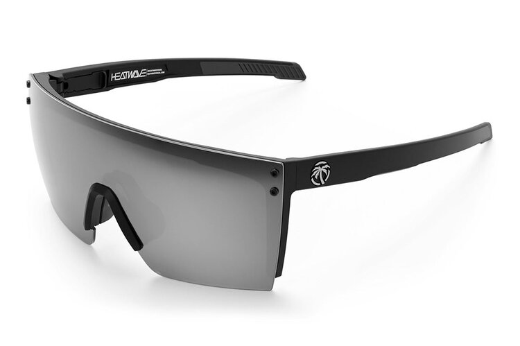 Heat Wave Heat Wave Performance XL Lazer Face Sunglasses Silver Z87 Polarized