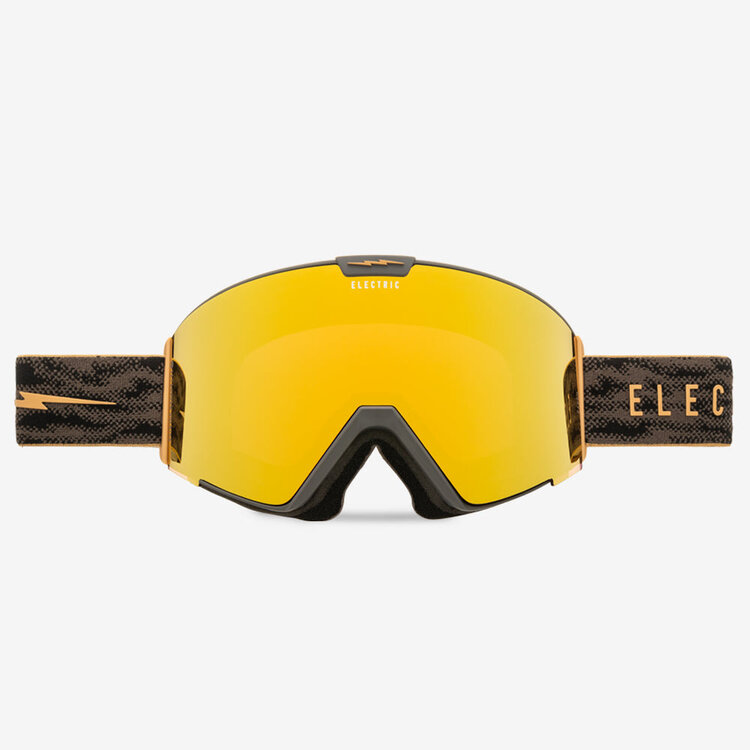 Electric Electric Kabru With Bonus Lens | Fog Black Gold  Auburn Gold
