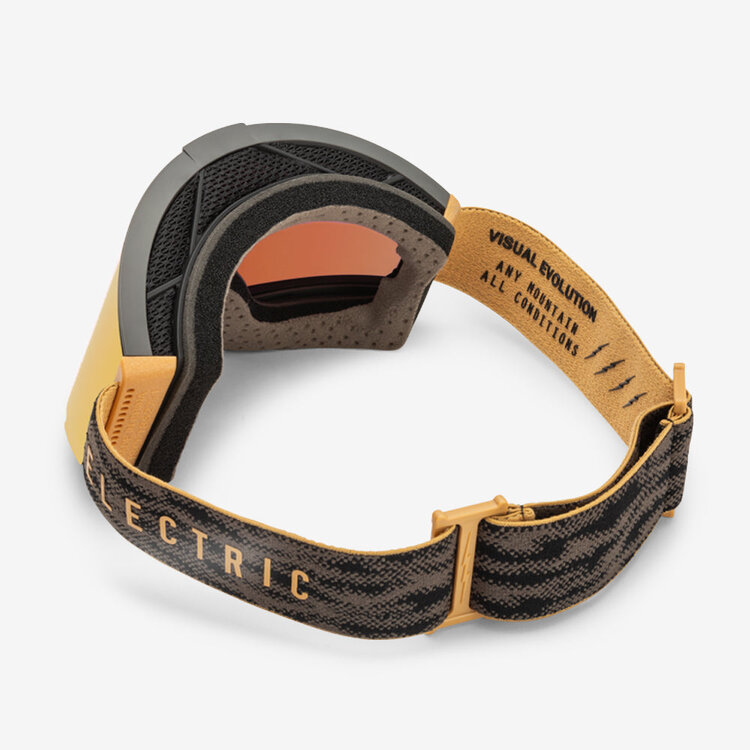 Electric Electric Kabru With Bonus Lens | Fog Black Gold  Auburn Gold