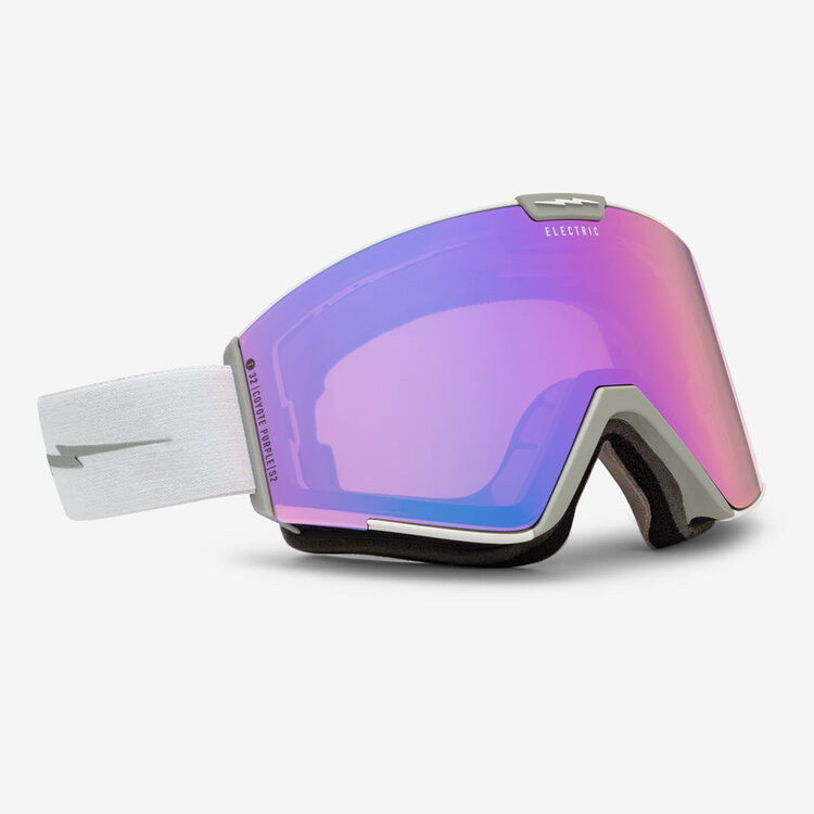Electric Electric Kabru With Bonus Lens | Matte White  Coyote Purple