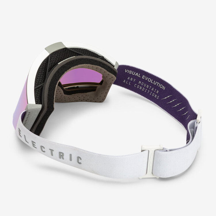 Electric Electric Kabru With Bonus Lens | Matte White  Coyote Purple