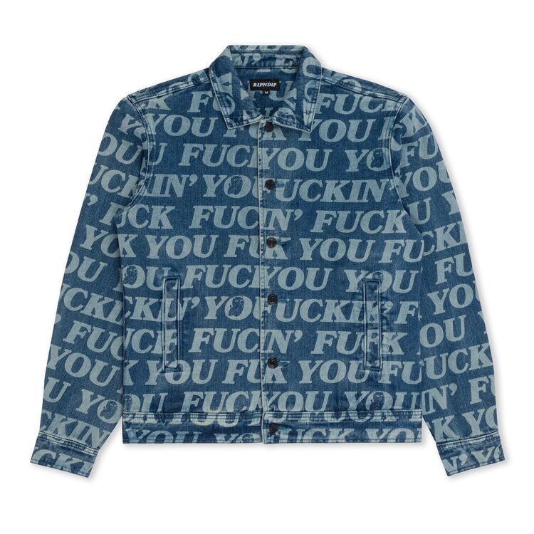 Ripndip Ripndip Fuckin Fuck Denim Jacket