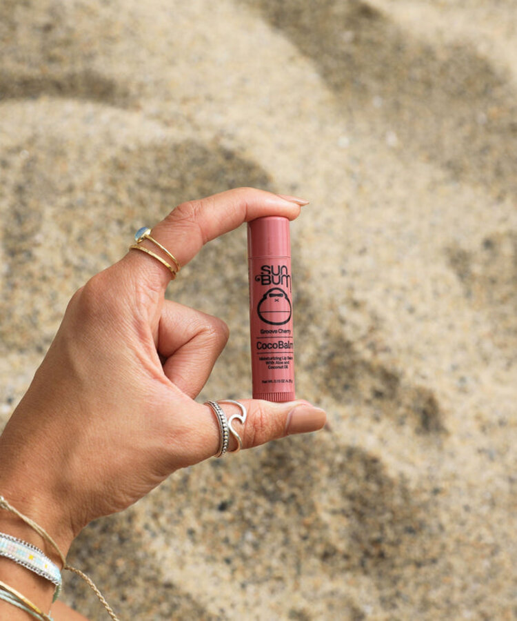 Sun Bum CocoBalm Lip Balm | Groove Cherry