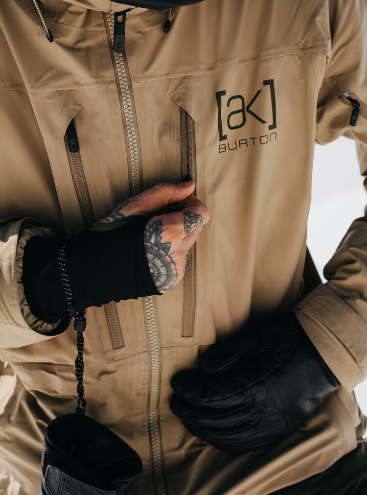 Burton Burton Mens [ak] Hover GORETEX 3L Stretch Jacket | Kelp