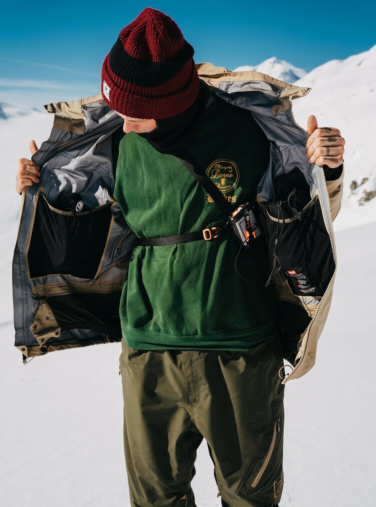 Burton Burton Mens [ak] Hover GORETEX 3L Stretch Jacket | Kelp