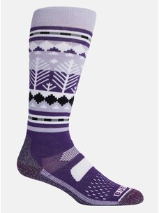 Burton Burton Womens Performance Midweight Socks | Snowy Pines