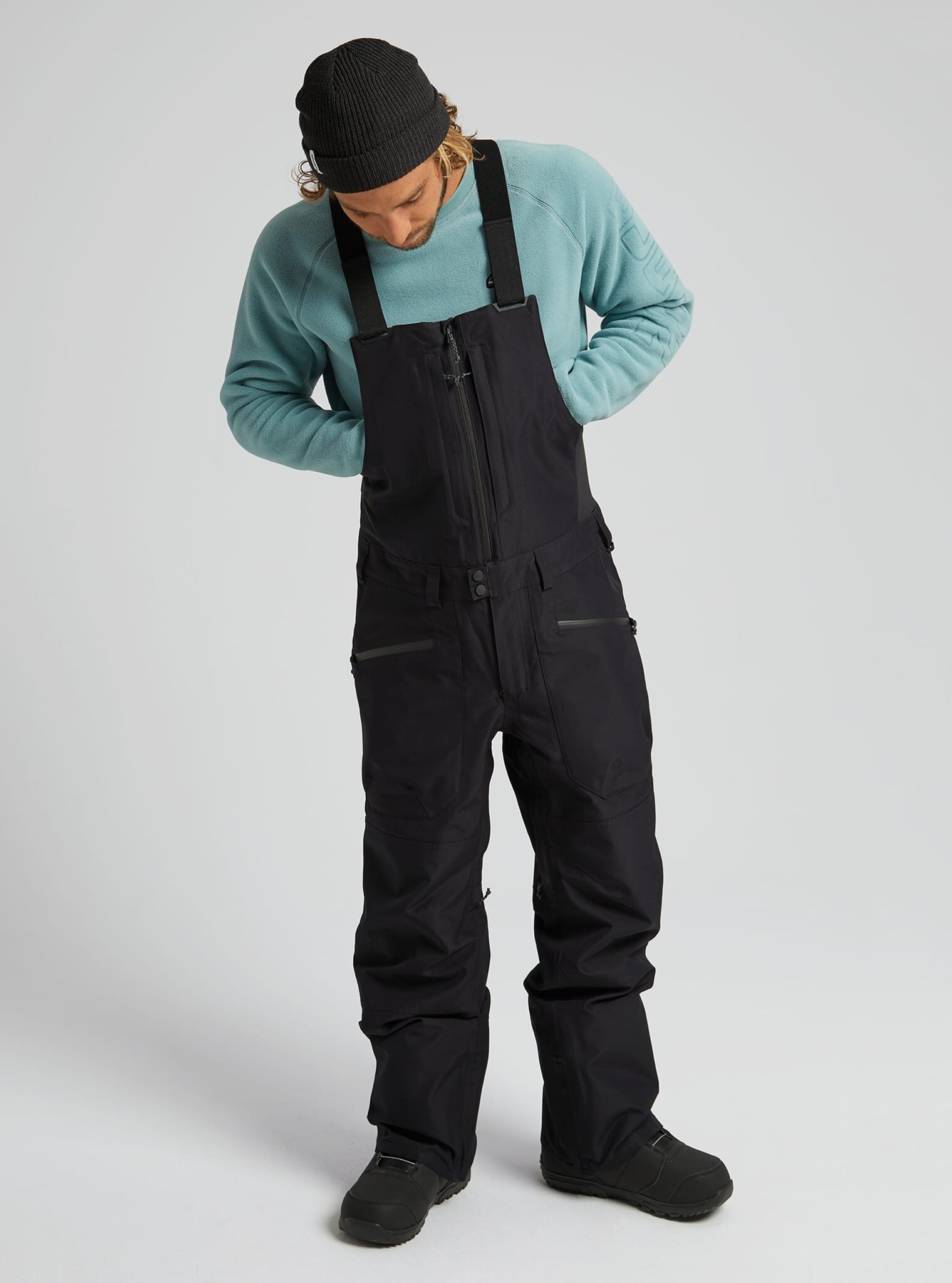 Burton Men's Reserve Gore-Tex Bib Pants | True Black - The Choice Shop