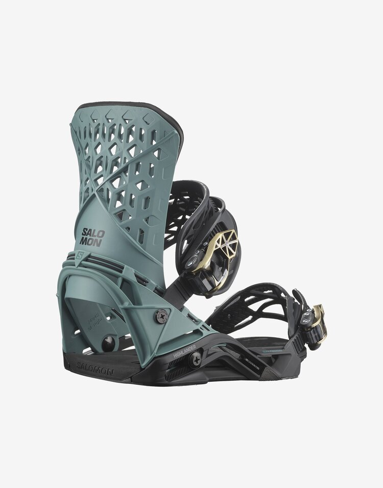 Salomon Salomon Highlander Snowboard Bindings | Sagebrush Green
