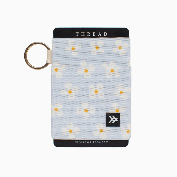 Thread Elastic Wallet | Luna Blue