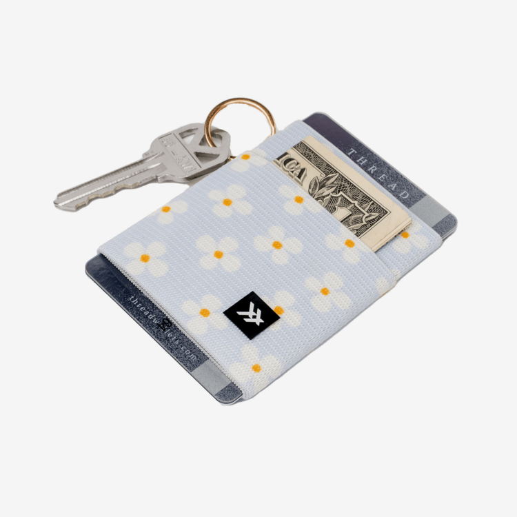 Thread Elastic Wallet | Luna Blue