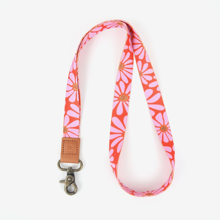 Thread Neck Lanyard Emmeline | Pink