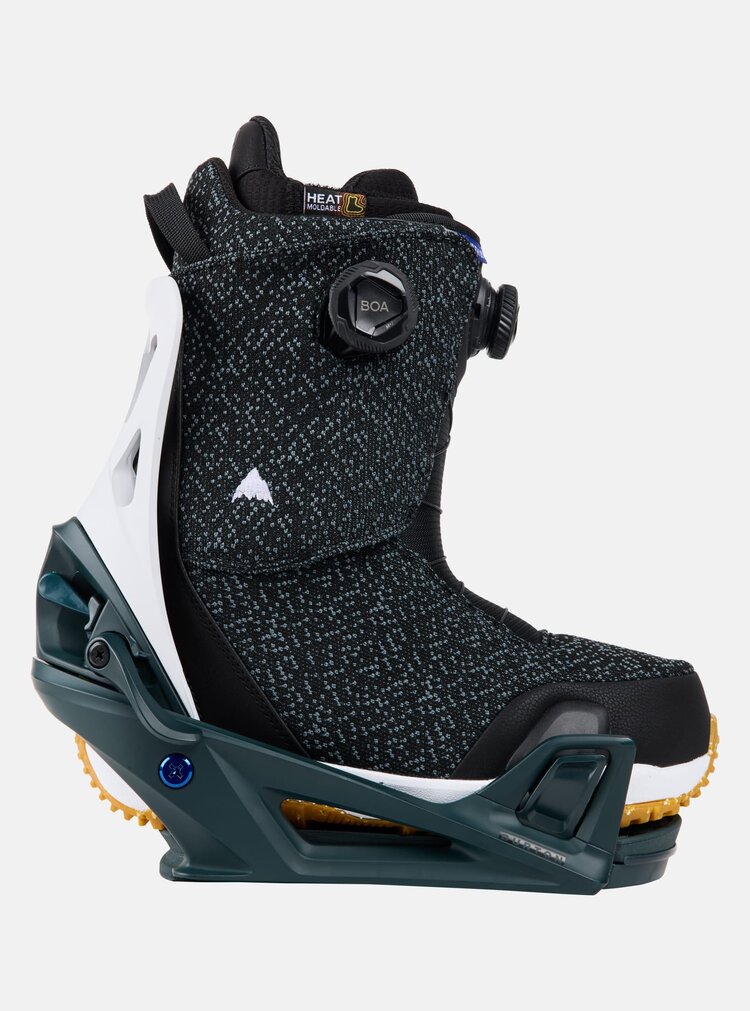 Burton Burton Mens Step On Snowboard Bindings | Deep Emerald  White