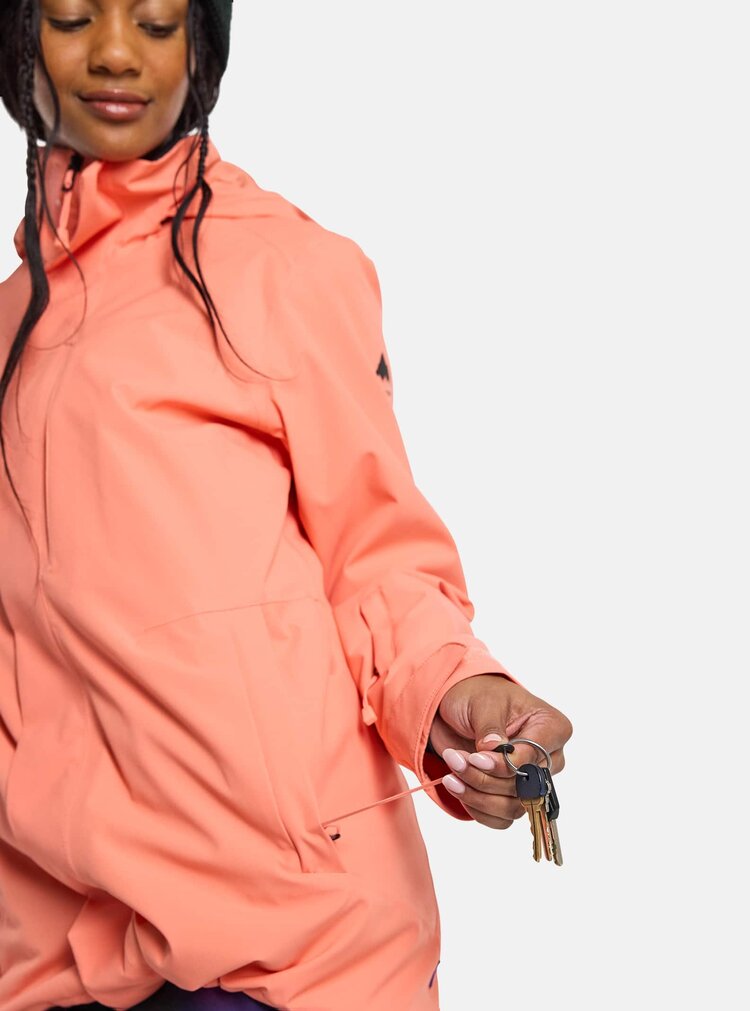 Burton Burton Womens Jet Ridge 2L Jacket | Peach Echo