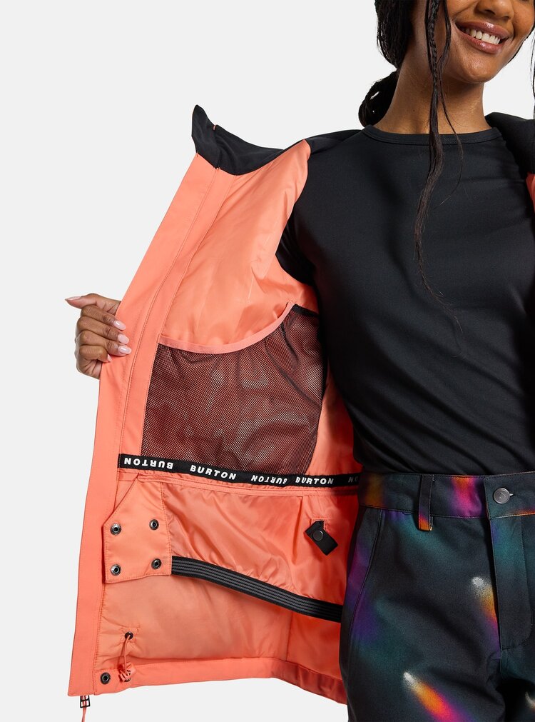 Burton Burton Womens Jet Ridge 2L Jacket | Peach Echo