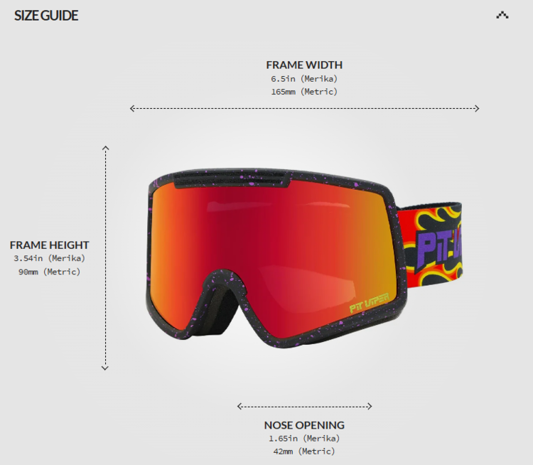 Pit Viper Pit Viper French Fry Goggle Small | The Combustion