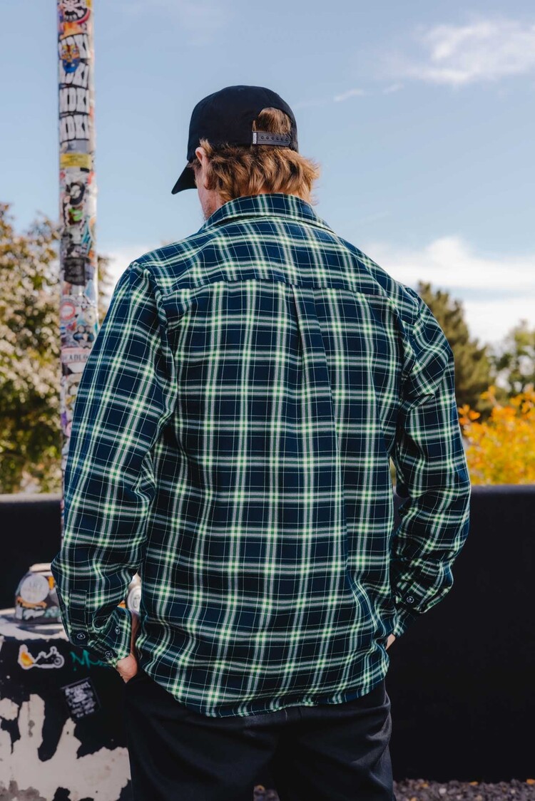 Dixxon Dixxon Mike Vallely Flannel | Navy