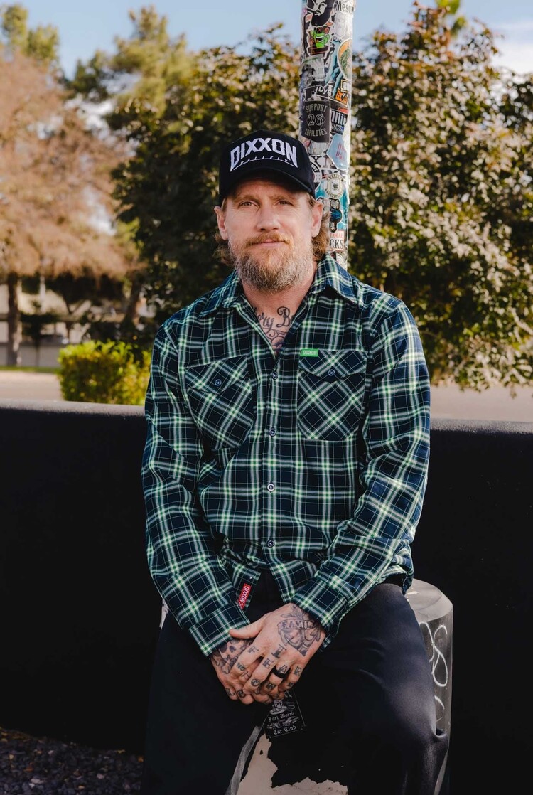 Dixxon Dixxon Mike Vallely Flannel | Navy