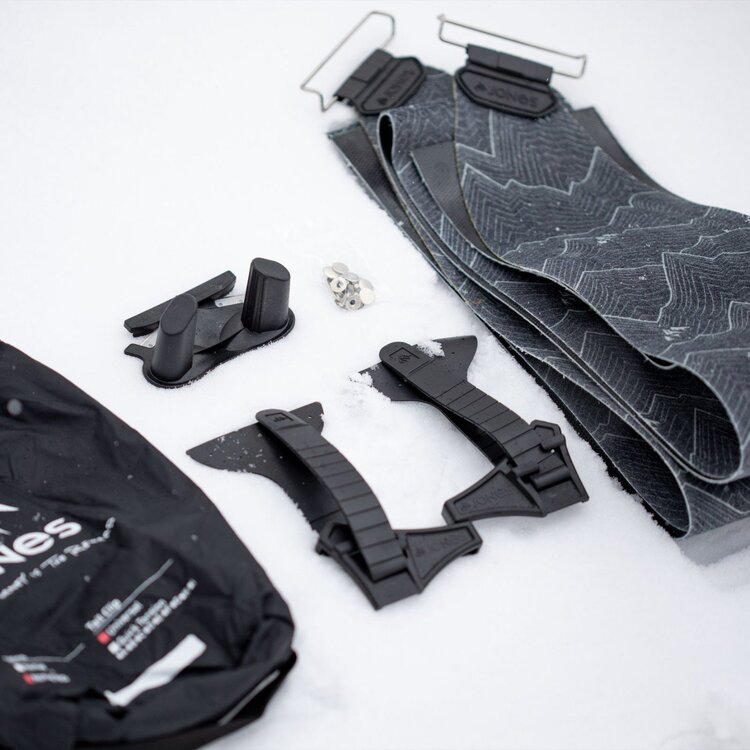 Jones Jones Nomad PRO Splitboard Skins  Trimtofit Universal Tail Clip