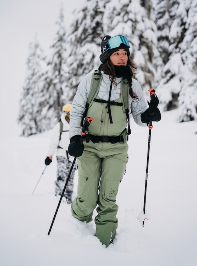 Burton Women's [ak] Kimmy Gore Bib | Hedge Green