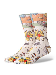 Stance Todd Francis X Stance Trashed Poly Crew Socks | Off-White