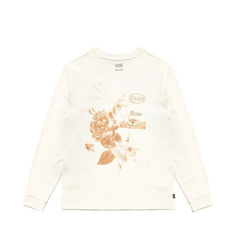 Vans Vans Womens Damask Longsleeve BFF | Marshmallow