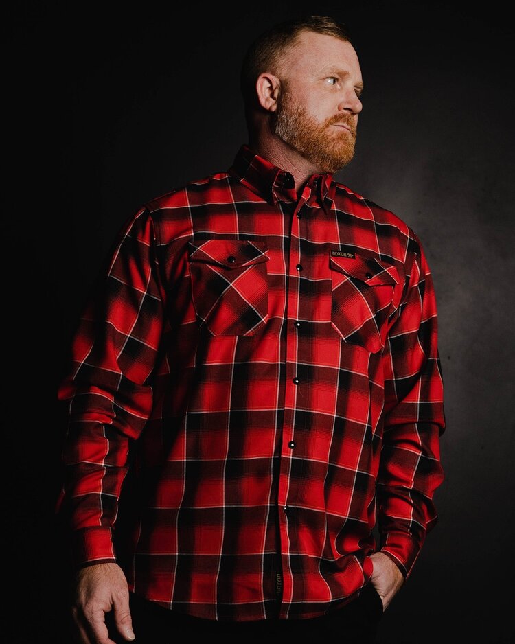 Dixxon McGrath Flannel | Red