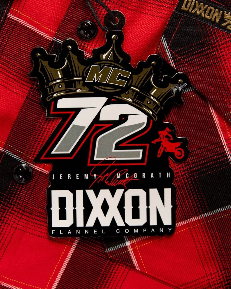 Dixxon McGrath Flannel | Red