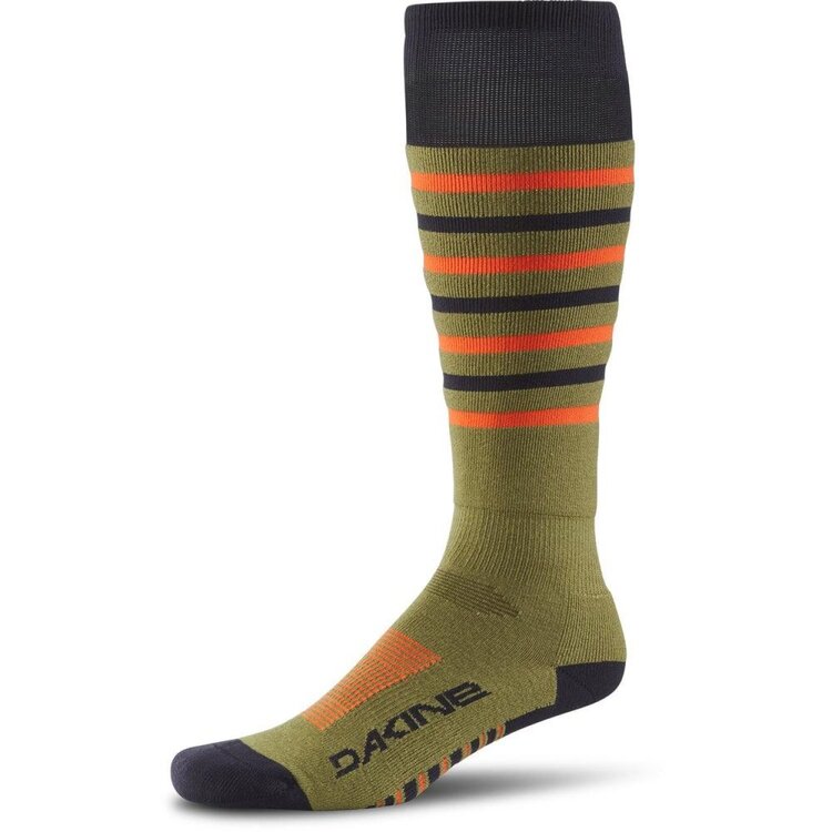 Dakine Dakine Mens Summit Merino Socks | Utility GreenOrange
