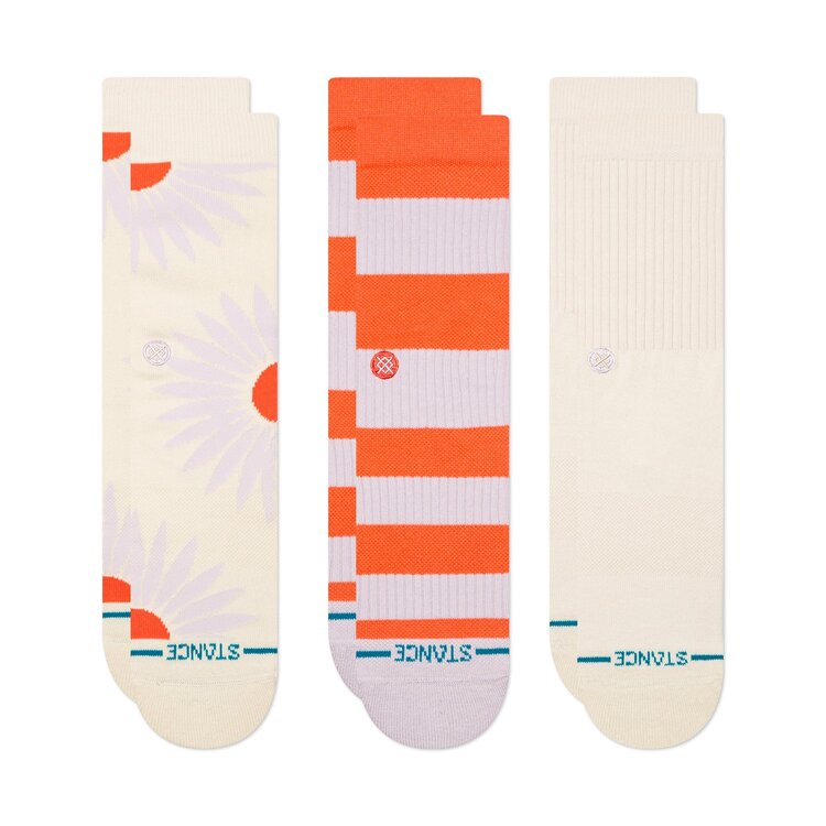 Stance Stance Womens Prowess Crew Socks 3 Pack | Canvas