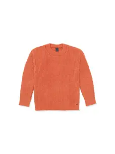 Volcom Volcom Big Girls Lil Softie Sweater | Burnt Orange