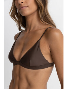 Rhythm Rhythm Classic Bralette Top | Chocolate