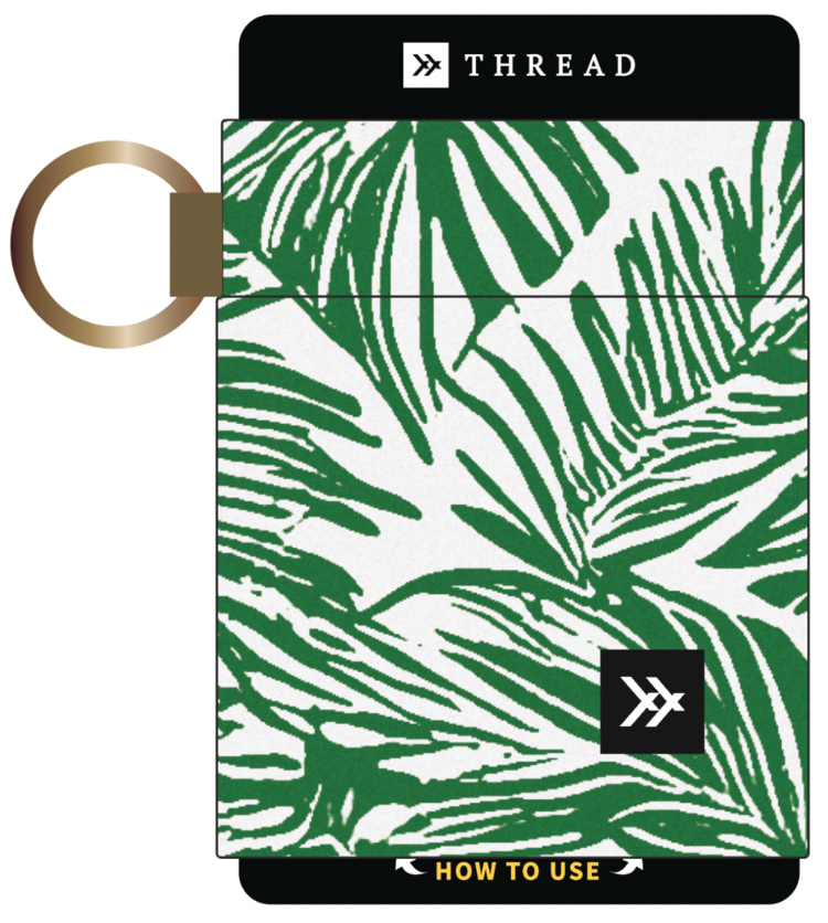 Thread Thread Elastic Wallet | Florida Palms