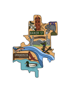 The Choice Shop Cranbrook Sticker | 4 x 3