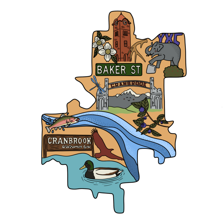 The Choice Shop Cranbrook Sticker | 4 x 3
