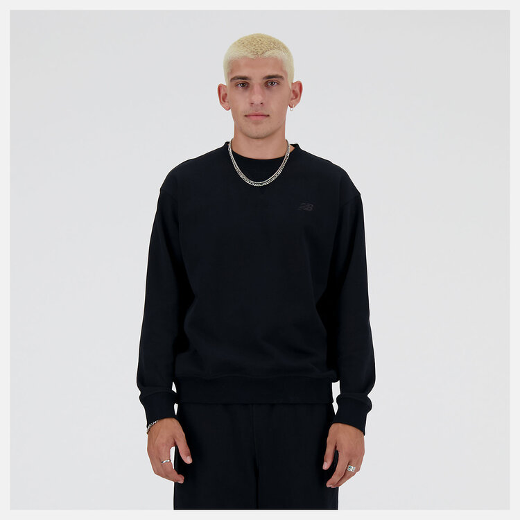 New Balance New Balance Athletics French Terry Crew | Black