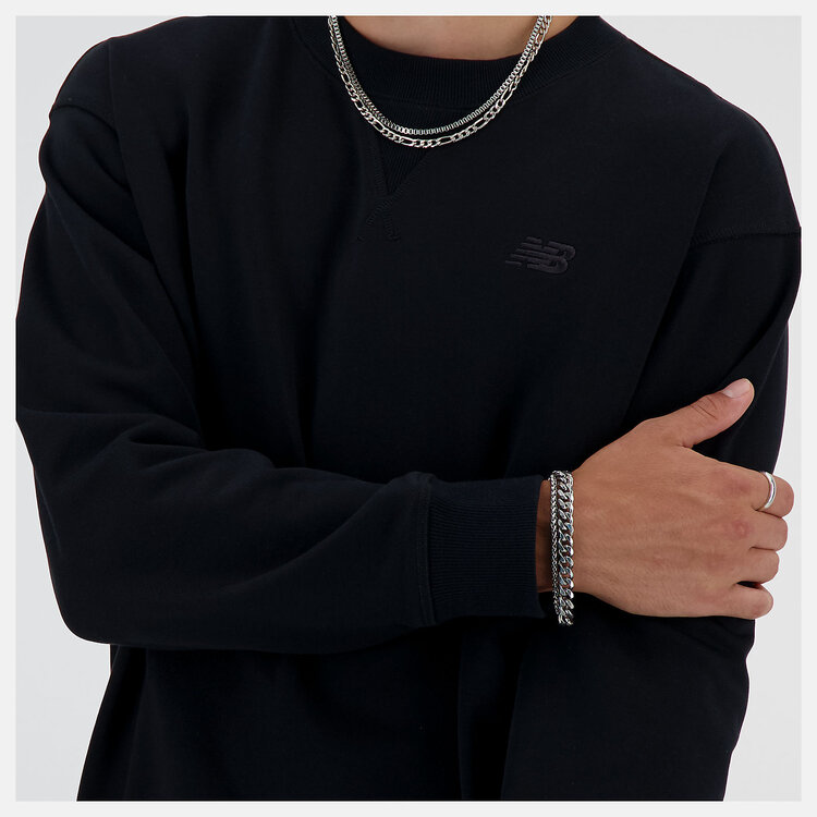 New Balance New Balance Athletics French Terry Crew | Black