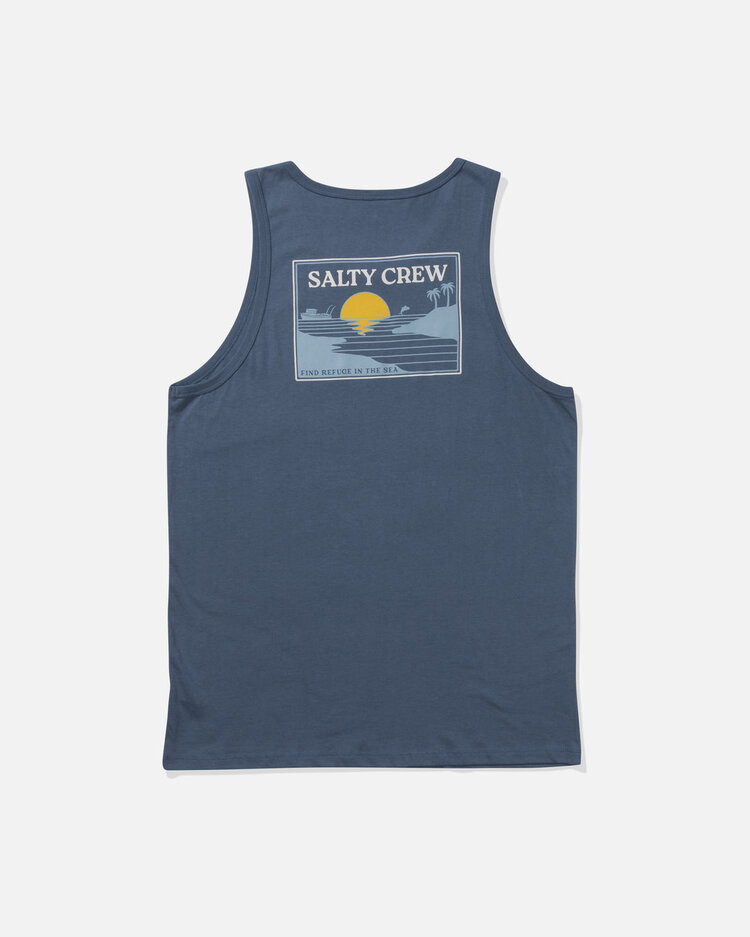 Salty Crew Salty Crew Reflection Tank | Slate