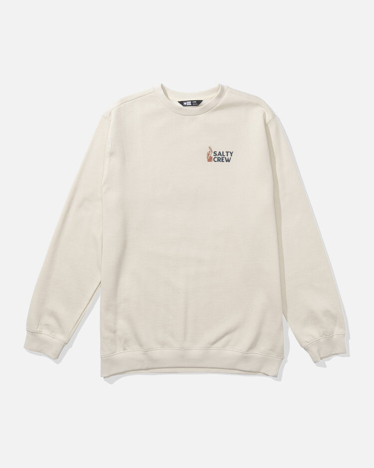 Salty Crew Salty Crew Stake Out Crew Fleece | Bone