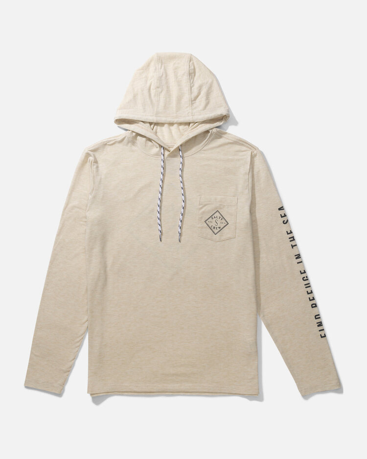 Salty Crew Tippet Pocket Uv Sunshirt  Hoodie | Salt