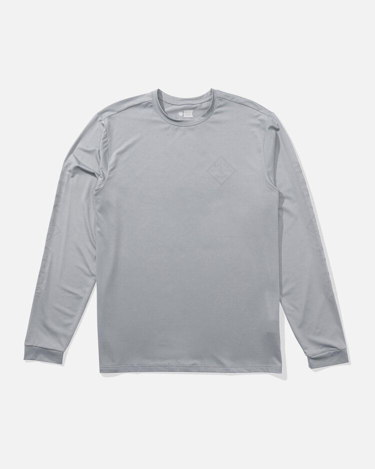 Salty Crew Tippet Long Sleeve Sunshirt | Silver