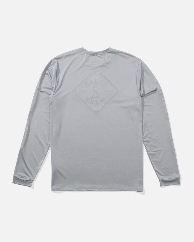 Salty Crew Tippet Long Sleeve Sunshirt | Silver