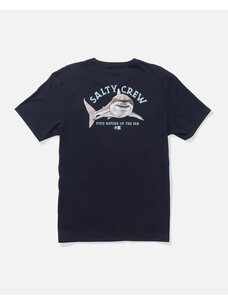 Salty Crew Salty Crew Lurking SS Tee | Navy