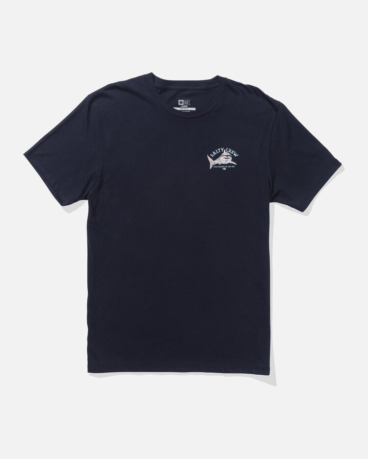 Salty Crew Salty Crew Lurking SS Tee | Navy