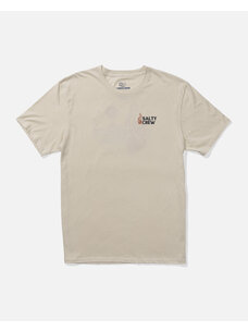 Salty Crew Salty Crew Stakeout SS Tee | Bone