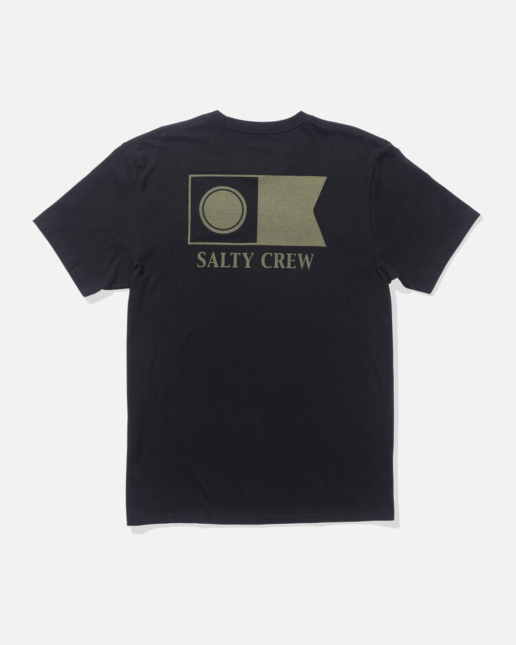 Salty Crew Salty Crew Flagship SS Tee | Black