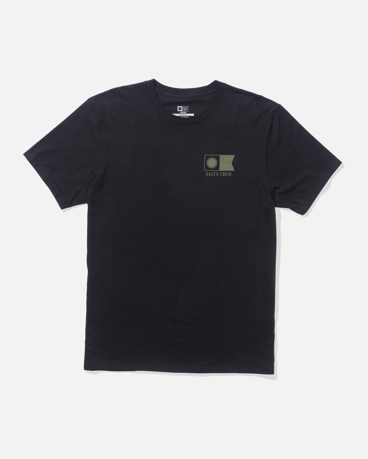 Salty Crew Salty Crew Flagship SS Tee | Black