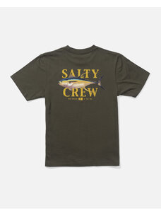 Salty Crew Salty Crew Yellowfin Boys SS Tee | Dusty Olive